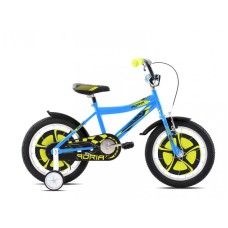 ADRIA BMX 16''HT ROCKER plavo-zuto