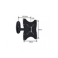 ALPHA SHORT TV nosač 17''-42'' do 30kg