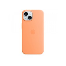 APPLE IPhone 15 Silicone Case w MagSafe - Orange Sorbet (mt0w3zm/a)