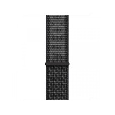 APPLE Watch 41mm Nike Band: Black/Summit White Nike Sport Loop (mphw3zm/a)