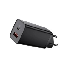 Baseus Baseus GaN2Lite punjač 65W Type C/Usb A crna