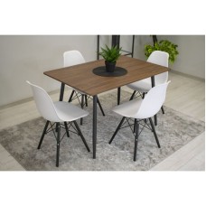 Bolzz MILANO SET 4 STOLICE WHITE BLACK