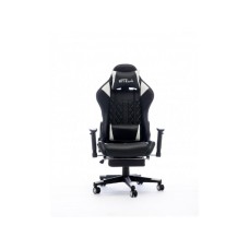 BYTEZONE Gaming stolica Carbon (Crno-Bela)
