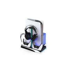 EXCALIBUR GAMES IMP Tech DLX + Led Multi Function Charger Tower PS5 (052982)