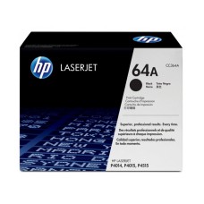 HP 64A Black Original LaserJet Toner Cartridge, CC364A