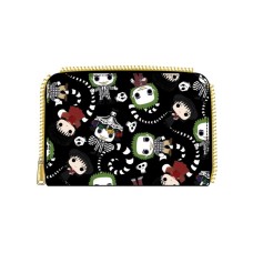 Loungefly Beetlejuice AOP Zip Around Wallet