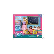 Milla Toys Lutka učiteljica sa dodacima I lutkicama 11/02090 Milla Toys Lutka učiteljica sa dodacima I lutkicama 11/02090