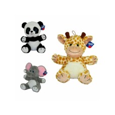 Milla Toys Plisane životinje u miksu 30cm - žirafa, panda i slon 11/62221 Milla Toys Plisane životinje u miksu 30cm - žirafa, panda i slon 11/62221