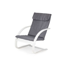 ModernHome Stolica za ljuljanje white charo
