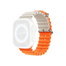 MOYE Smart Watch Ocean Strap 44/45/49mm Orange/Starlight