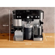 NINJA Aparat za kafu NINJA ES501EU Luxe/2u1/crna-siva