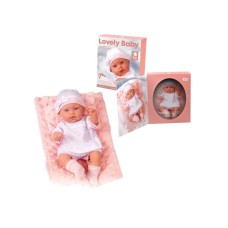 PERTINI Lutka Lovely Baby 33cm sa jastukom roze PERTINI Lutka Lovely Baby 33cm sa jastukom roze