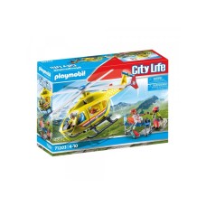 PLAYMOBIL City Life Ambulatni helikopter (37084)