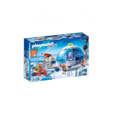 PLAYMOBIL Zimska kolekcija - Ekspedicija Artik- Centrala, sveteci efekti