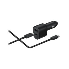 SAMSUNG Auto punjač Type C 45W & Usb A 15W + Kabl type C-Type C crna (