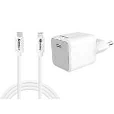 Sandberg Kućni punjač USB-C 20W sa Lightning kablom, 1m (441-57) Sandberg Kućni punjač USB-C 20W sa Lightning kablom, 1m (441-57)