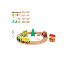 TOOKY TOY Drvena igračka Voz HP094 107/52947 TOOKY TOY Drvena igračka Voz HP094 107/52947