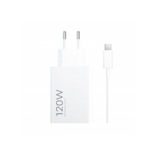 XIAOMI Kućni punjač 120W HyperCharge Combo (Type-A) + kabl Type C EU
