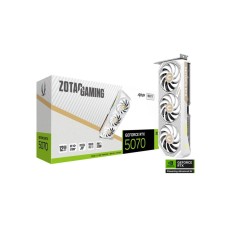 ZOTAC GAMING GeForce RTX 5070 AMP White Edition 12GB GDDR7 192bit ZT-B50700FQ-10P ZOTAC GAMING GeForce RTX 5070 AMP White Edition 12GB GDDR7 192bit ZT-B50700FQ-10P