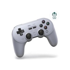 8bitdo Bežični gamepad Pro 2 BT/2.4Ghz/Multi platform/Vibracija/Hall Effect/TMR/Gray 8bitdo Bežični gamepad Pro 2 BT/2.4Ghz/Multi platform/Vibracija/Hall Effect/TMR/Gray
