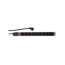 A4N Produžni kabl sa zastitom 9 uticnica 16A, PDU 1U, aluminium sa zastitom, 2m A4N Produžni kabl sa zastitom 9 uticnica 16A, PDU 1U, aluminium sa zastitom, 2m