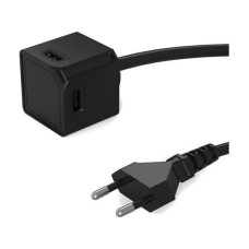 ALLOCACOC 4xUSB Cube 1.5m Produžni kabl 10464BK/EUEUMC