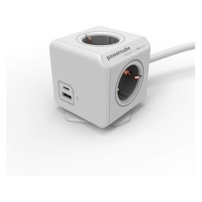 ALLOCACOC PowerCube 4xSchuko + USB A+C 1.5m 10436/DEEUAC