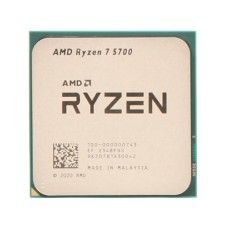 AMD CPU AM4 Ryzen 7 5700 8C/16T, 3.70-4.60GHz 100-000000743 Tray