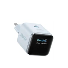ANKER Nano 45W putni zidni punjač sa ekranom, USB-C port, plavi ANKER Nano 45W putni zidni punjač sa ekranom, USB-C port, plavi