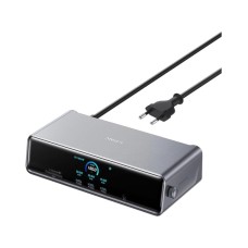 ANKER Prime Docking Stanica 140W, 14u1, Display Link, siva