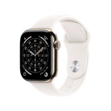 APPLE Watch S11 Cellular 42mm Gold Titanium Case with Light Blush Sport Band - S/M (mf8w4rk/a) APPLE Watch S11 Cellular 42mm Gold Titanium Case with Light Blush Sport Band - S/M (mf8w4rk/a)