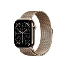 APPLE Watch S11 Cellular 46mm Gold Titanium Case with Gold Milanese Loop - S/M (mfd74rk/a) APPLE Watch S11 Cellular 46mm Gold Titanium Case with Gold Milanese Loop - S/M (mfd74rk/a)