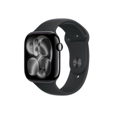 APPLE Watch S11 Cellular 46mm Jet Black Aluminium Case with Black Sport Band - M/L (mfc44rk/a) APPLE Watch S11 Cellular 46mm Jet Black Aluminium Case with Black Sport Band - M/L (mfc44rk/a)