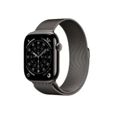 APPLE Watch S11 Cellular 46mm Slate Titanium Case with Slate Milanese Loop - M/L (mfd44rk/a)