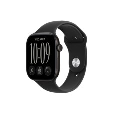 APPLE Watch Series 12 GPS 42mm Black Aluminium Case with Black Sport Band - M/L (MJEC4WF/A) APPLE Watch Series 12 GPS 42mm Black Aluminium Case with Black Sport Band - M/L (MJEC4WF/A)