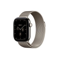 APPLE Watch Series 12 GPS + Cellular 46mm Natural Titanium Case with Natural Milanese Loop - S/M (MJGP4WF/A) APPLE Watch Series 12 GPS + Cellular 46mm Natural Titanium Case with Natural Milanese Loop - S/M (MJGP4WF/A)