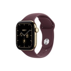APPLE Watch Series 12 GPS + Cellular 46mm Radiant Gold Titanium Case with Burgundy Sport Band - S/M (MJGR4WF/A) APPLE Watch Series 12 GPS + Cellular 46mm Radiant Gold Titanium Case with Burgundy Sport Band - S/M (MJGR4WF/A)