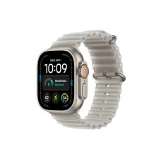 APPLE Watch Ultra 4 GPS + Cellular 49mm Natural Titanium Case with Translucent Grey Ocean Band (MJAD4SE/A) APPLE Watch Ultra 4 GPS + Cellular 49mm Natural Titanium Case with Translucent Grey Ocean Band (MJAD4SE/A)