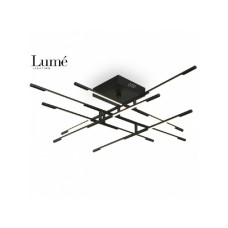 ARIA 7 LUSTER LED 48W 3000K CRNA