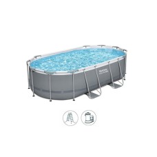 BESTWAY Steel Pro Max 427x250x100 cm porodični ovalni bazen BESTWAY Steel Pro Max 427x250x100 cm porodični ovalni bazen