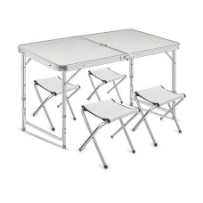 Bolzz Kamperski set sto + 4 stolice Bolzz Kamperski set sto + 4 stolice