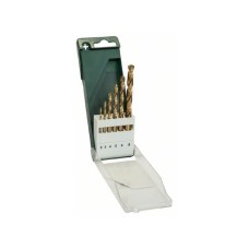 BOSCH 6-delni set burgija za metal HSS-TiN, DIN 338  2609255113