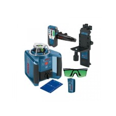BOSCH plavi alat GRL 300 HVG + WM4 Rotacioni laser sa zelenim linijama