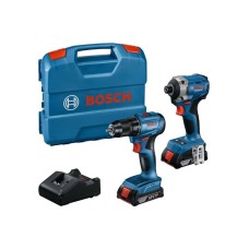 BOSCH plavi alat Set alata GDR 18V-215 + GSR 185-LI,2×2,0 Ah + GAL 18V-20 + kofer 06019N2023 BOSCH plavi alat Set alata GDR 18V-215 + GSR 185-LI,2×2,0 Ah + GAL 18V-20 + kofer 06019N2023