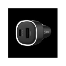 CANYON Car charger OnDrive 85 PD 85W USB-A+USB-C Black CANYON Car charger OnDrive 85 PD 85W USB-A+USB-C Black