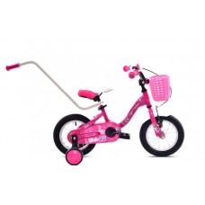 CAPRIOLO BMX 12''HT VIOLA pink-white 926140-12 CAPRIOLO BMX 12''HT VIOLA pink-white 926140-12