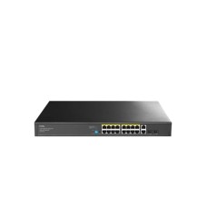 CUDY GS1018PS2 V3.0 Switch Gigabit RJ45 portovi:18 PoE portovi: 16 30W