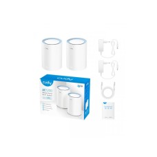 CUDY M1200 2-pack AC1200 Dual Band 2.4+5Ghz Wi-Fi Mesh System, 2x Antena , MIMO, TR069, OpenWRT