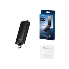 CUDY WU6500,BE6500 Wi-Fi 7 USB 3.0 adapter sa visokim pojačanjem, V1.0, 2.8 Gbps+2.8 Gbps+688 Mbps CUDY WU6500,BE6500 Wi-Fi 7 USB 3.0 adapter sa visokim pojačanjem, V1.0, 2.8 Gbps+2.8 Gbps+688 Mbps