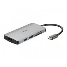 D LINK DUB-M810 8-in-1 USB-C Hub D LINK DUB-M810 8-in-1 USB-C Hub